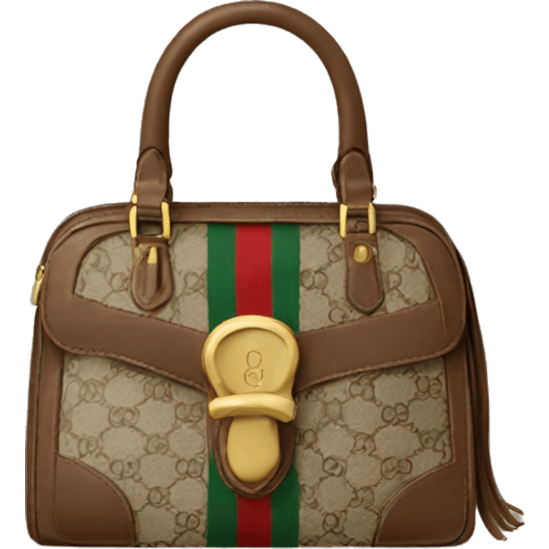 Gucci purse emoji