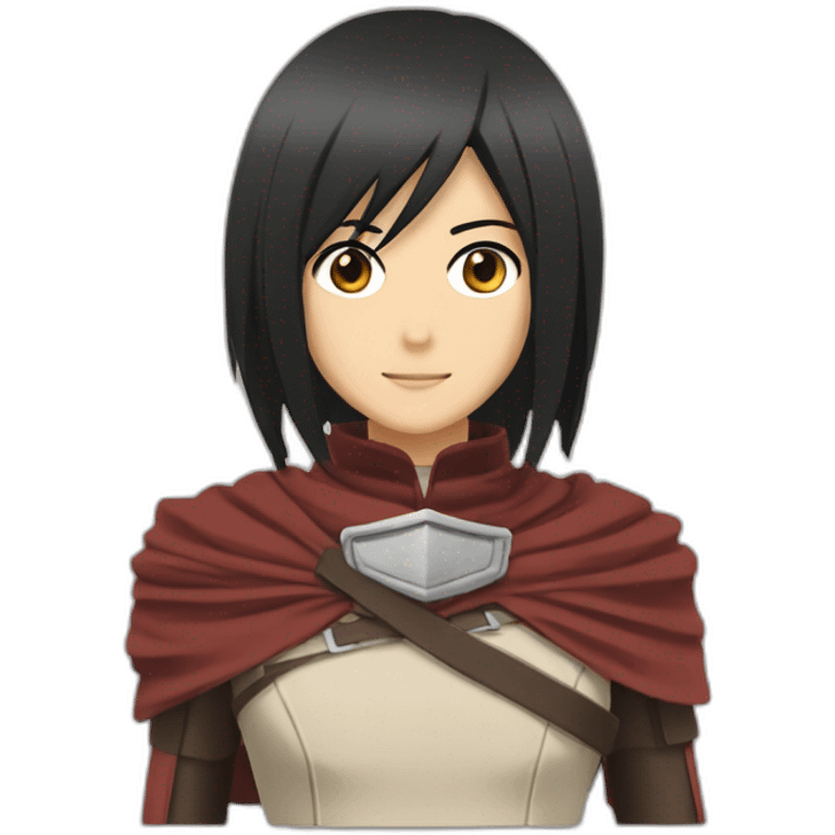 mikasa ackerman emoji