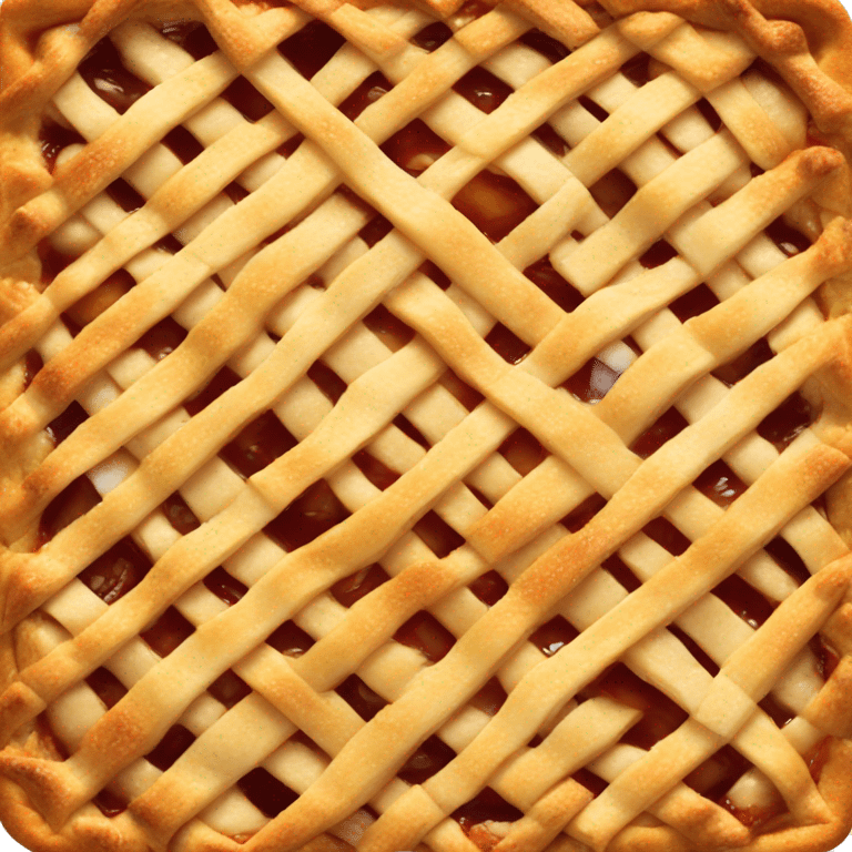 Apple pie emoji