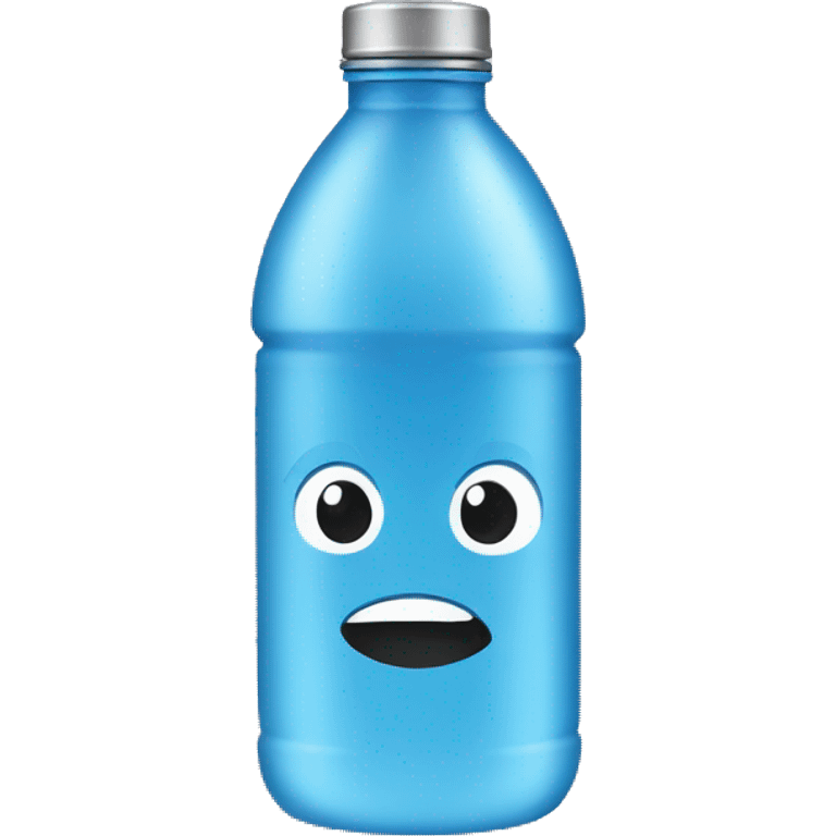 A water bottle emoji