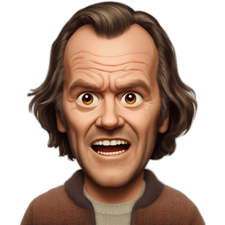 the shining jack torrance mad emoji