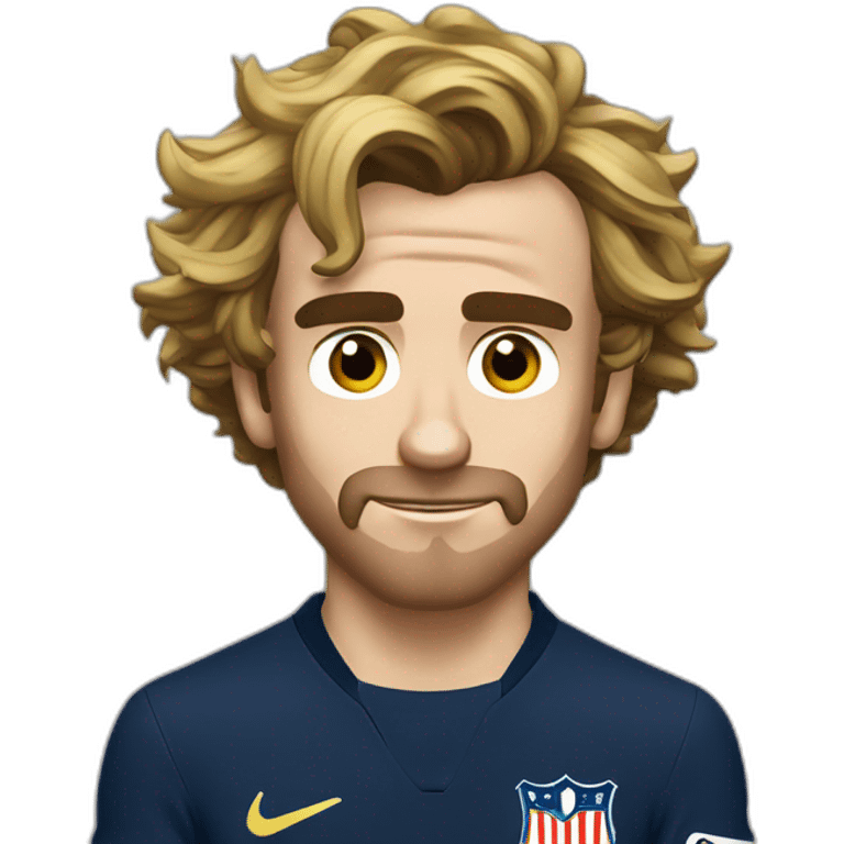 Antoine Griezmann en Van Gogh emoji