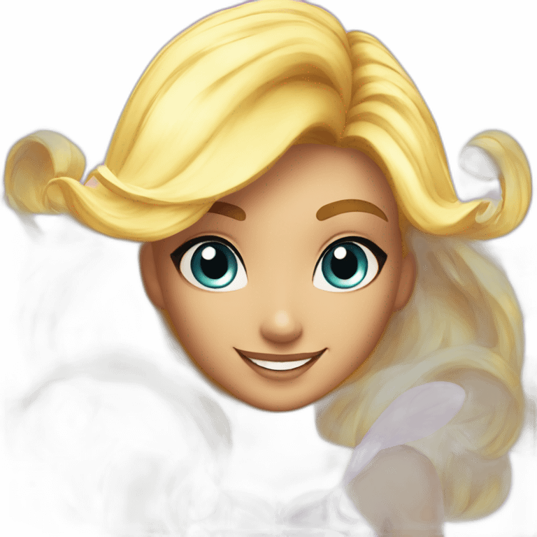 stellaç enchantix from winx club emoji