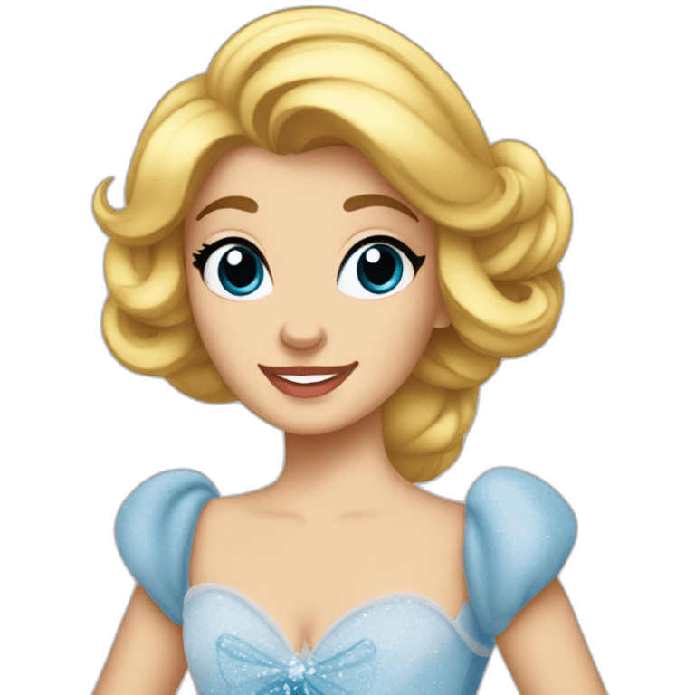 Disney bound cendrillon  emoji