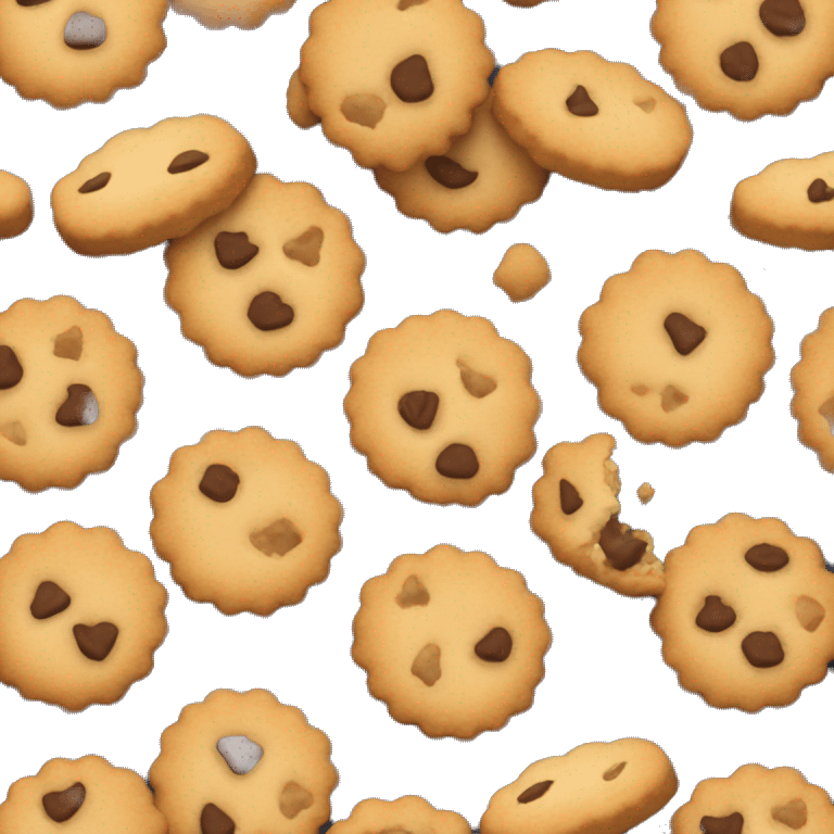 Crumble cookie  emoji