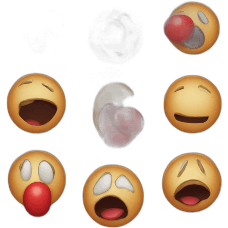 red nose emoji