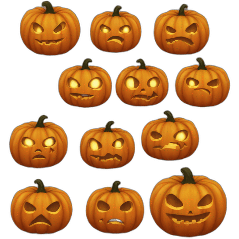 halloween pumpkin emoji