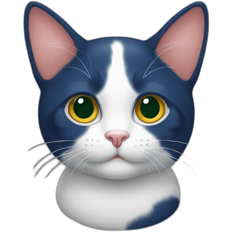 Tricolor cat emoji