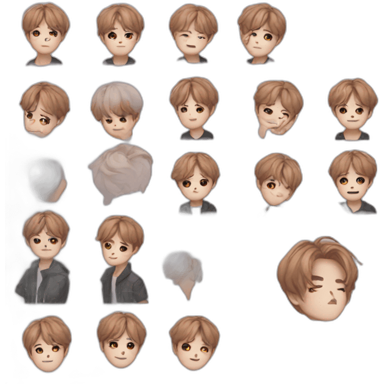 BTS Kim Taehyung emoji