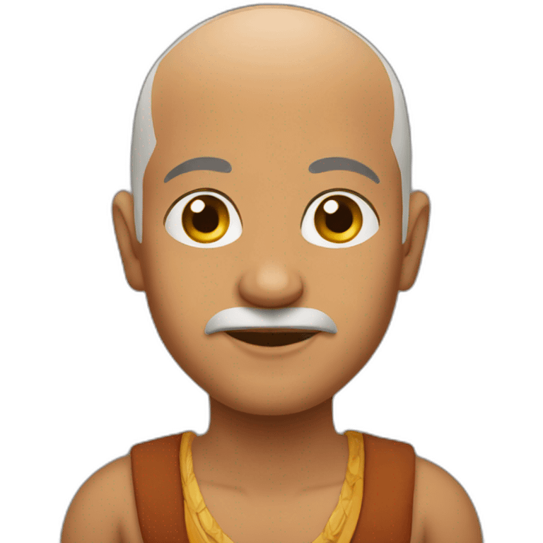 bald indian emoji