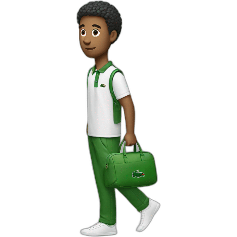 Lacoste bag guy emoji