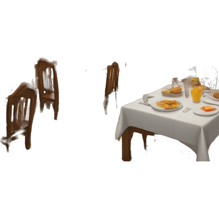 dining hall inside a castle emoji