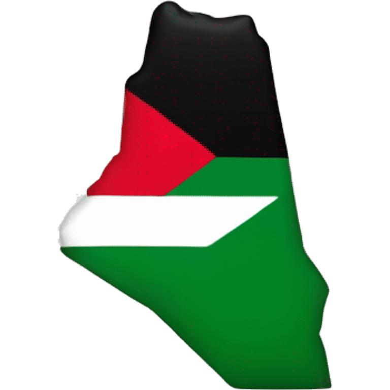 Shape of Palestine emoji