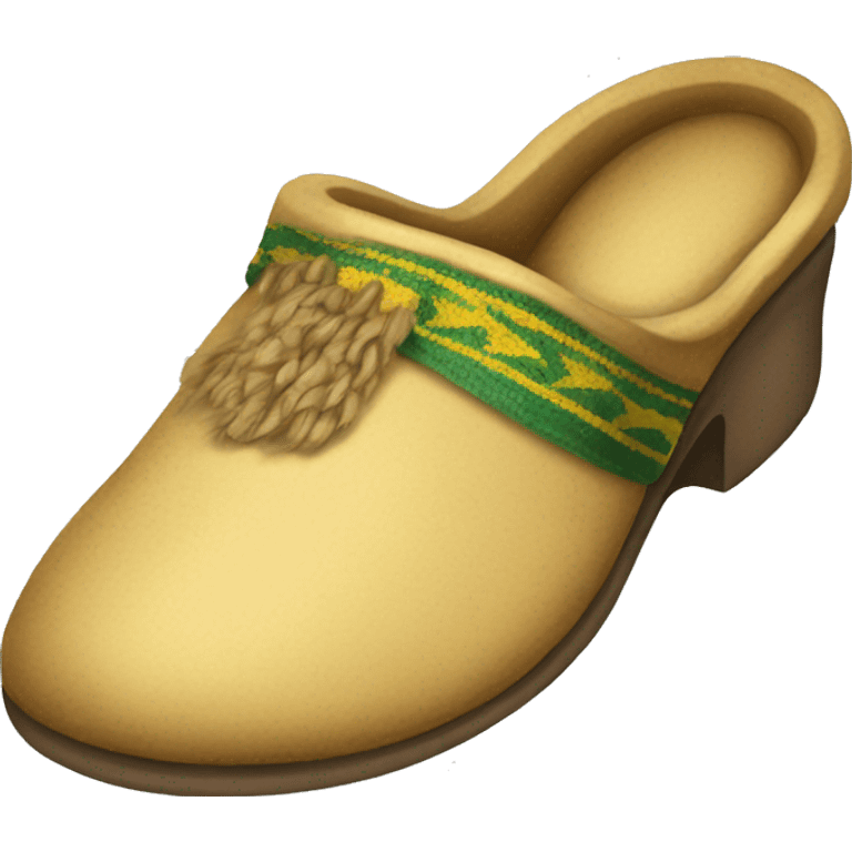 Brazilian slipper emoji