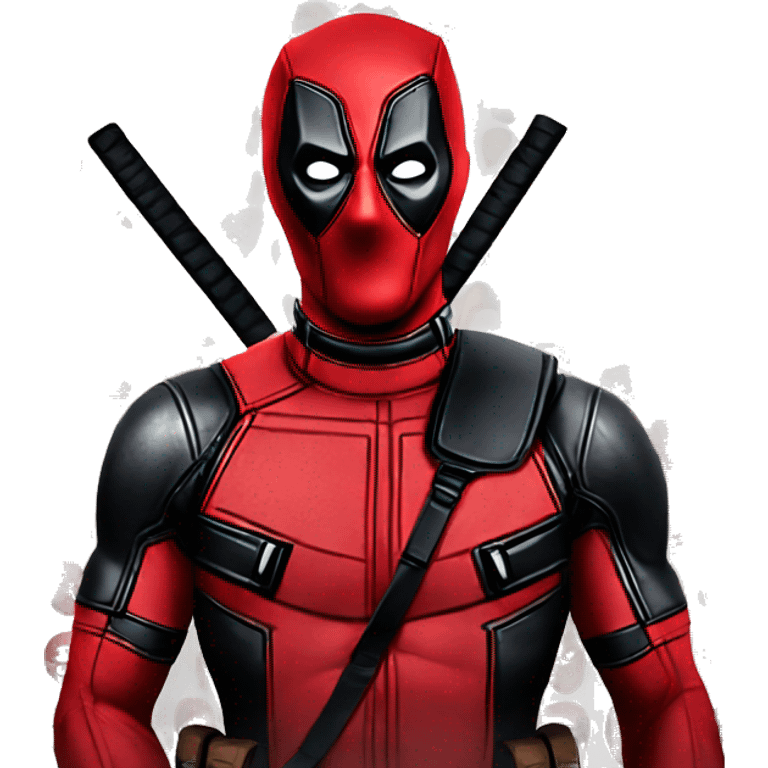 Create an emoji of Deadpool emoji