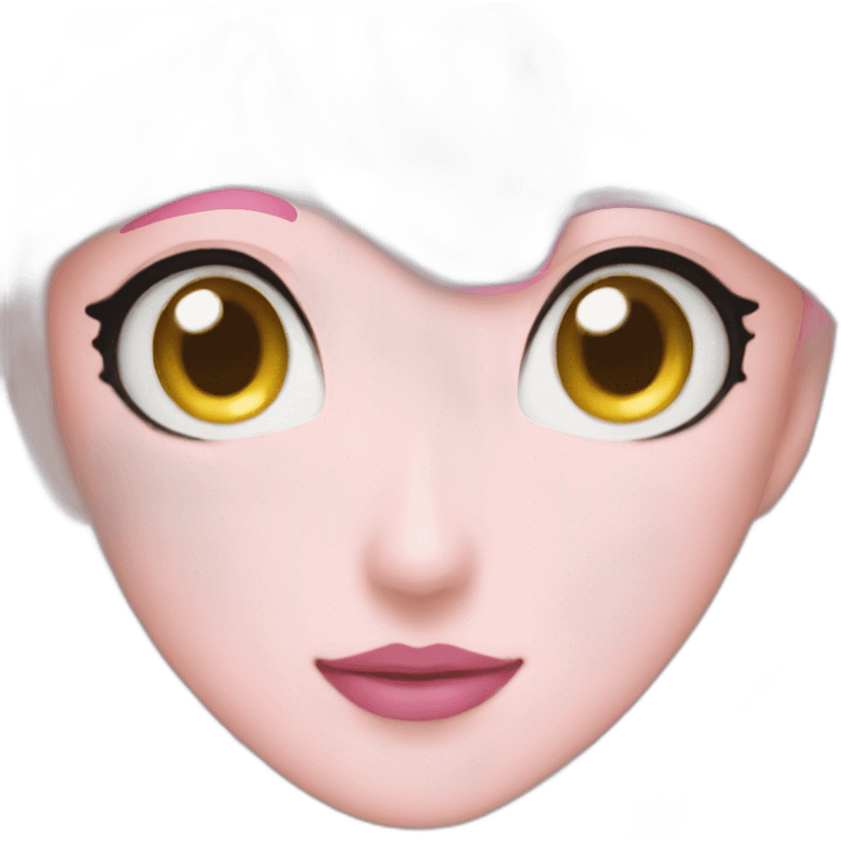 sailor moon face close emoji