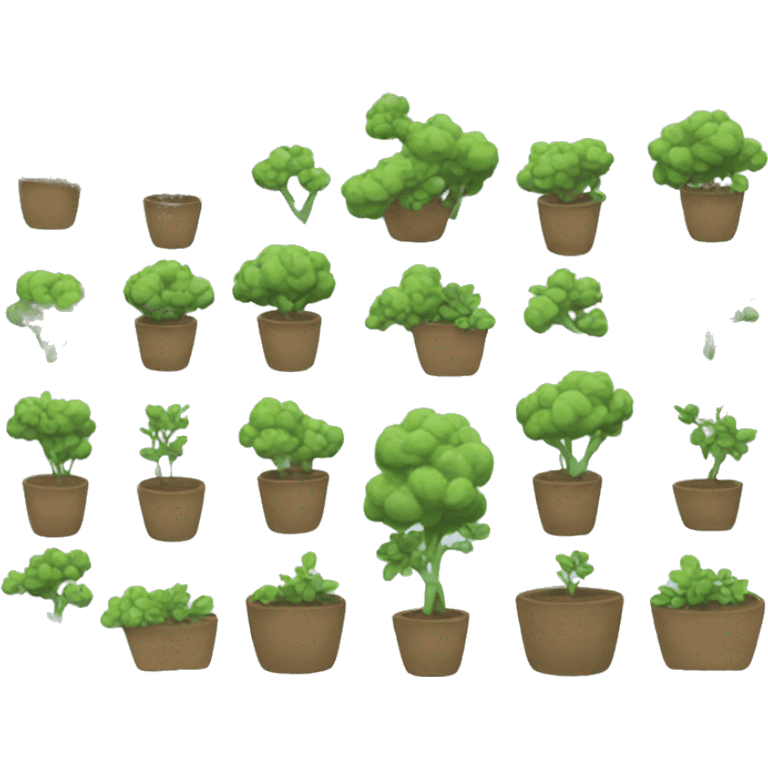 Planting clouds emoji