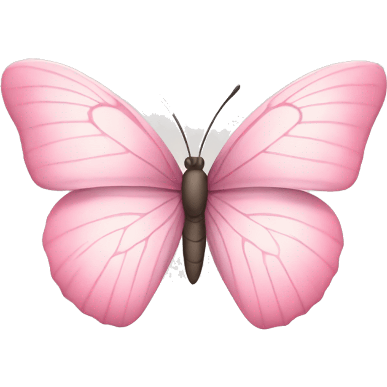 Light pink butterfly  emoji