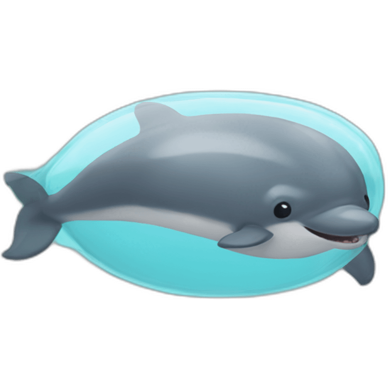 porpoise in a condom emoji