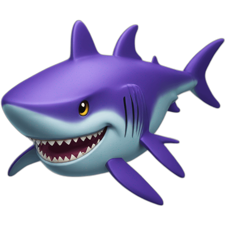 joker shark emoji