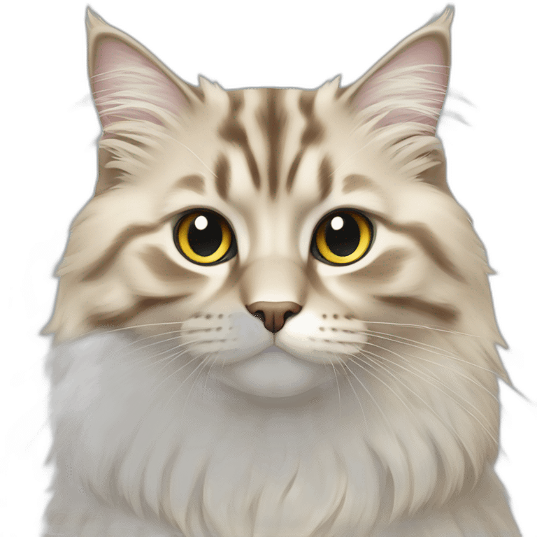 Colorpoint-Siberian-cat emoji