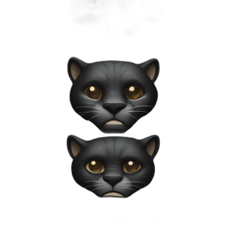 Black Panther, mask, Marvel emoji