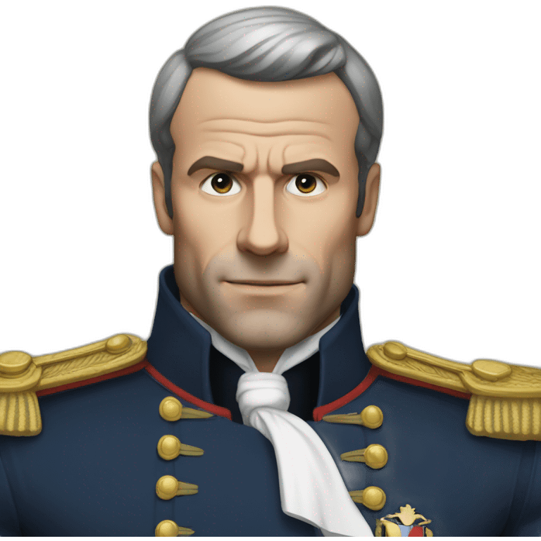 Macron musclé emoji