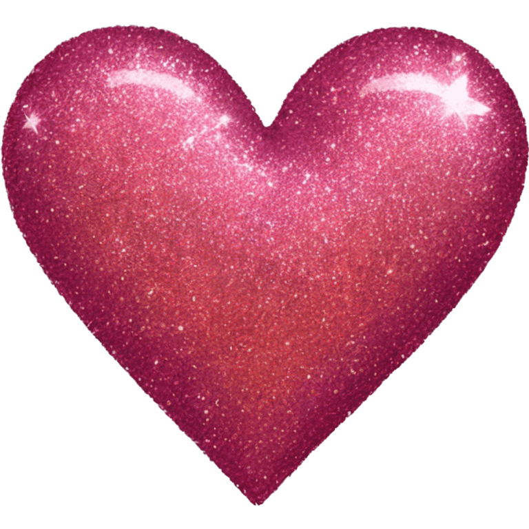 glitter heart emoji