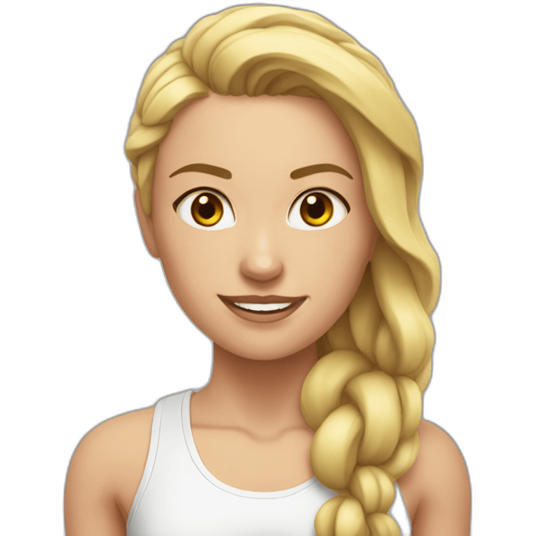 CrossFit white girl emoji