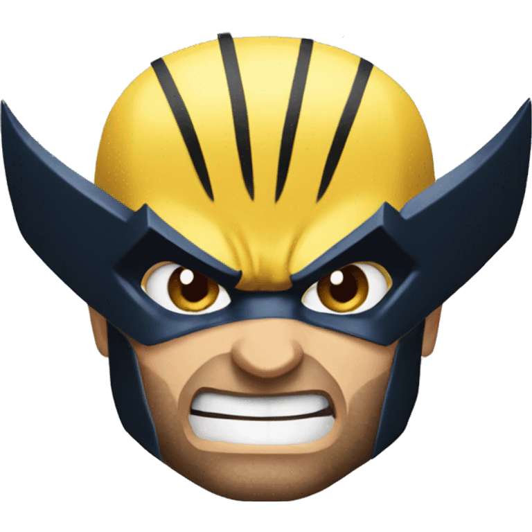 Create an emoji of wolverine emoji