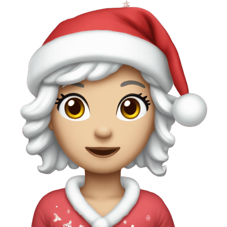 Hello kitty Christmas  emoji