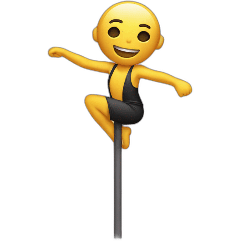 Dancing pole emoji