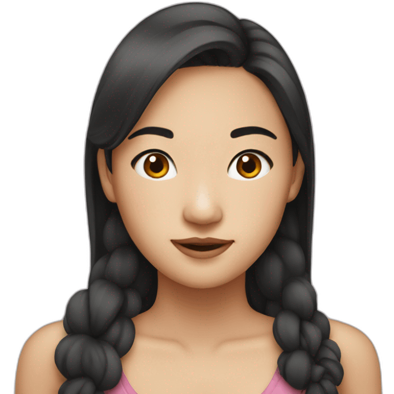 julia asian girl emoji