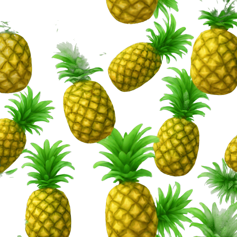 Pinapple with a hat emoji