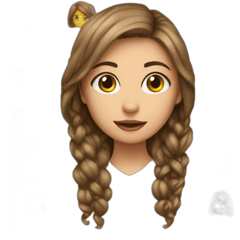 GIRL WITH GRAPHICS emoji