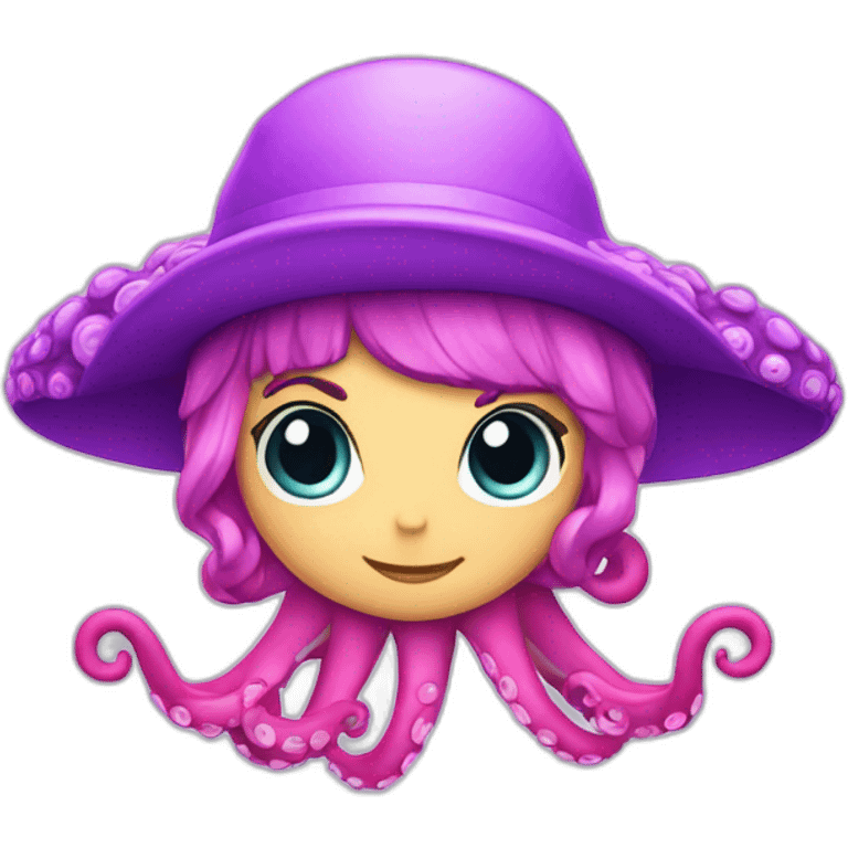 Winx octopus cap emoji