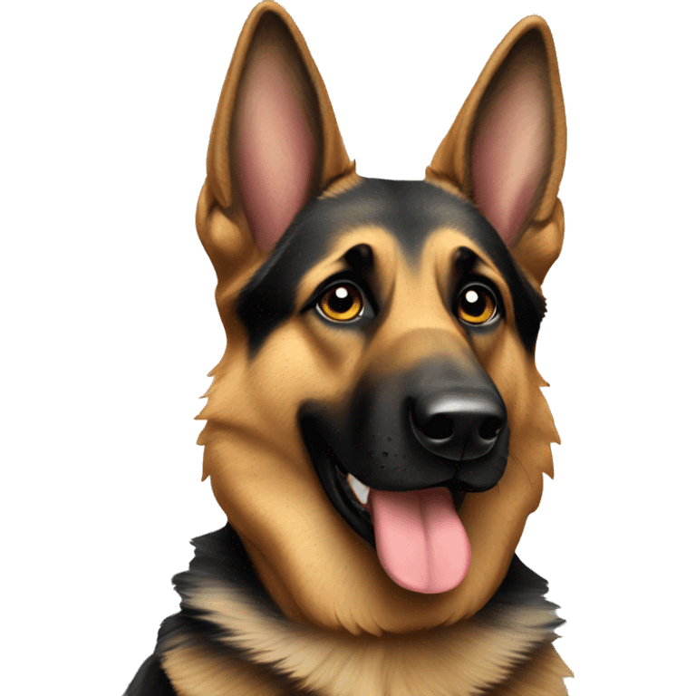 German shepherd  emoji