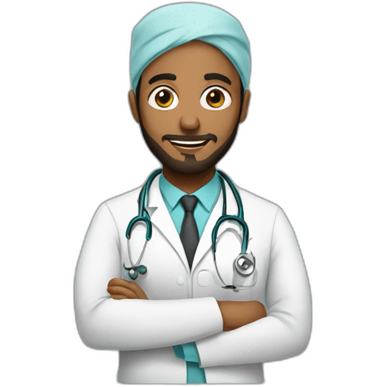 Muslim doctor emoji