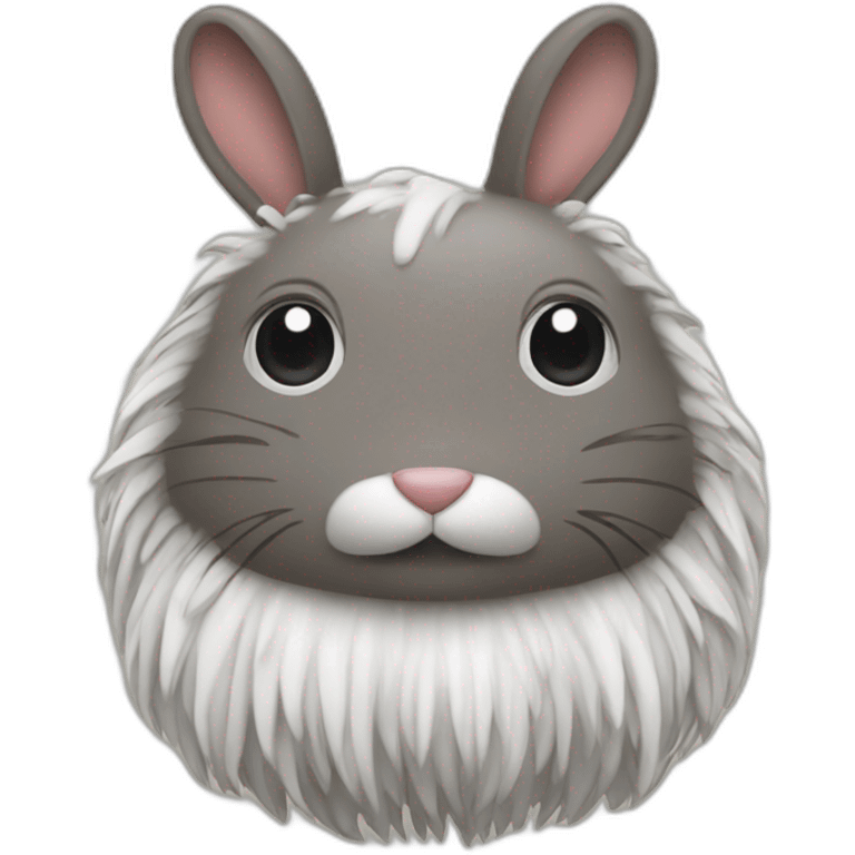 Rabbit mop emoji