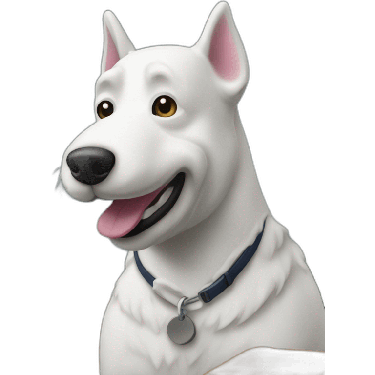 spuds mackenzie in a retirement home emoji