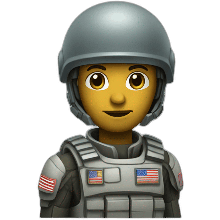 Space Soldier Democracy emoji