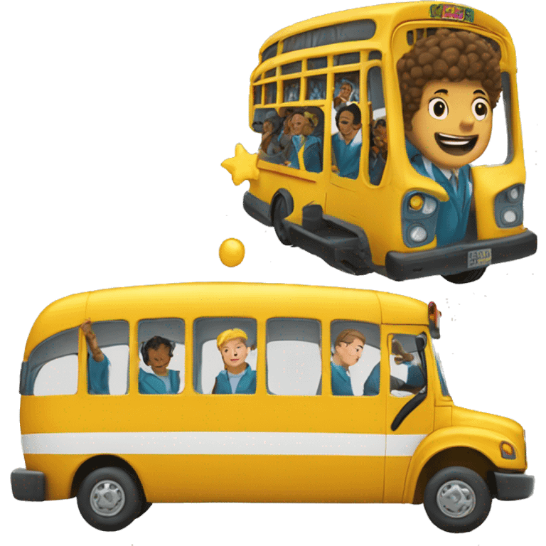 magic school bus emoji