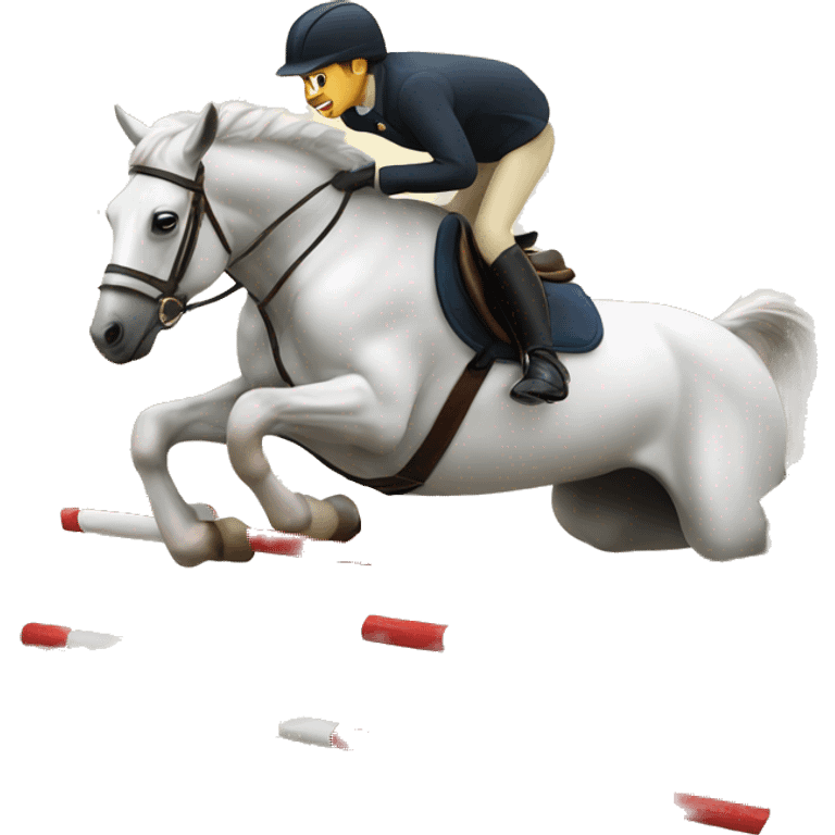 Horse jumping  emoji