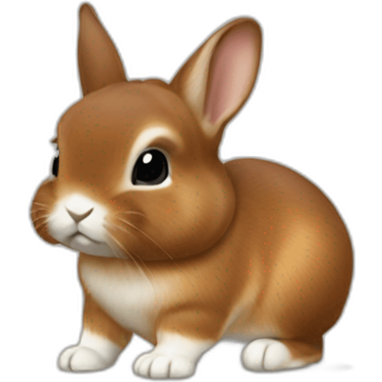 chesnut netherland dwarf emoji