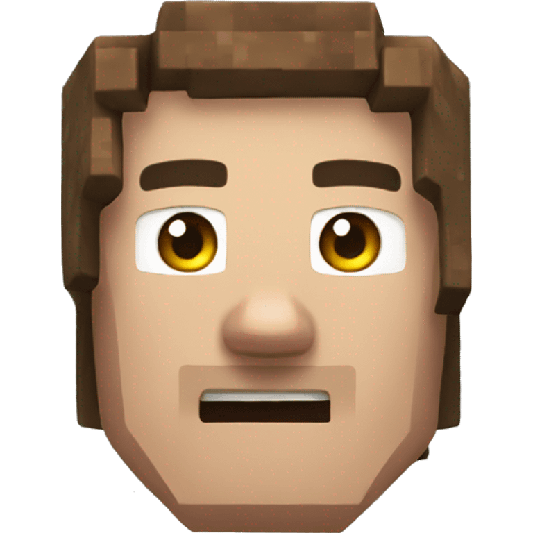 Steve from minecraft emoji