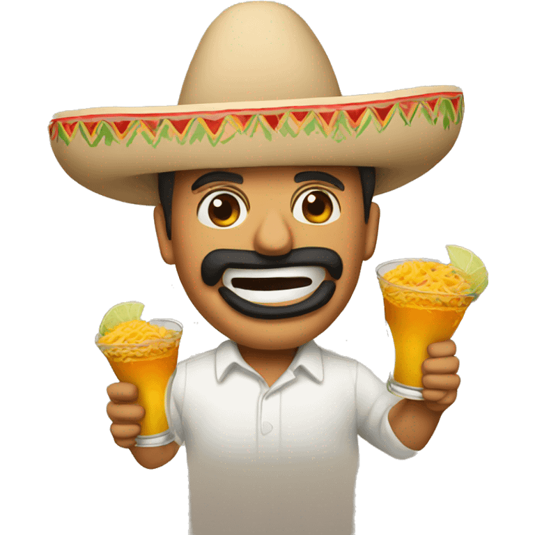 Drunk Mexican food emoji