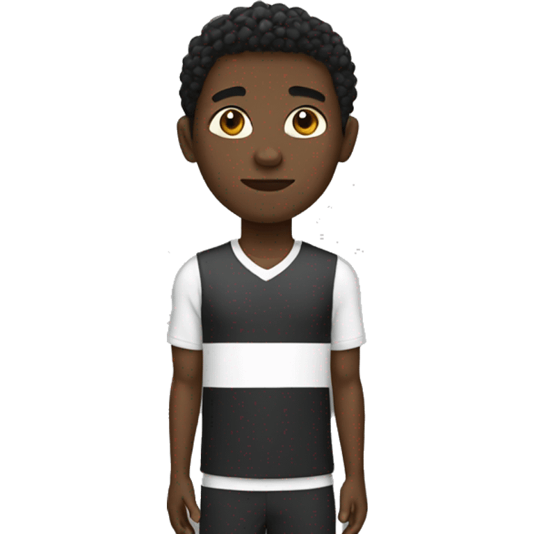 athletic black boy emoji