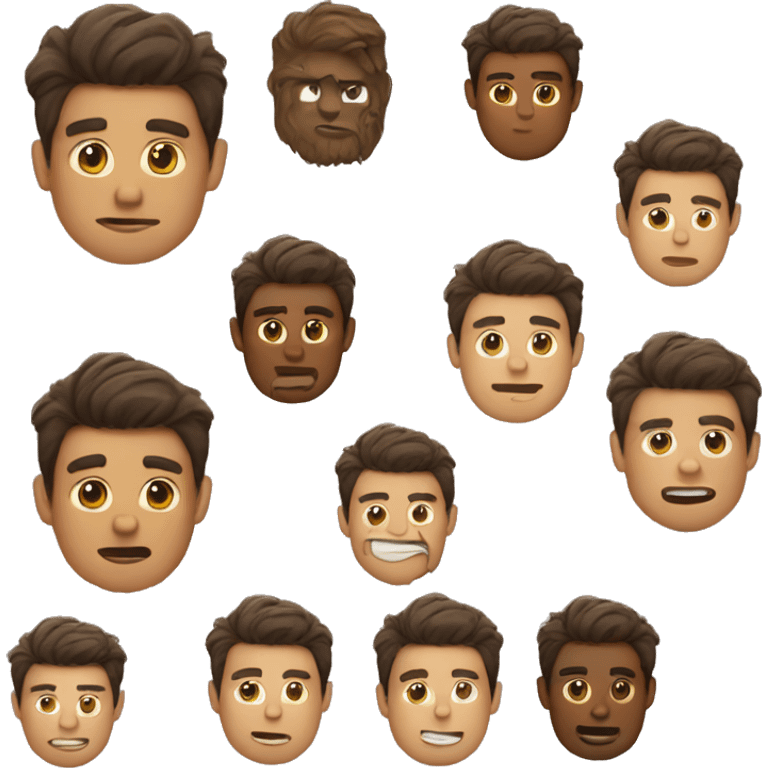 Danny go and bear head  emoji