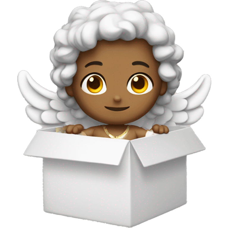 angel in box emoji