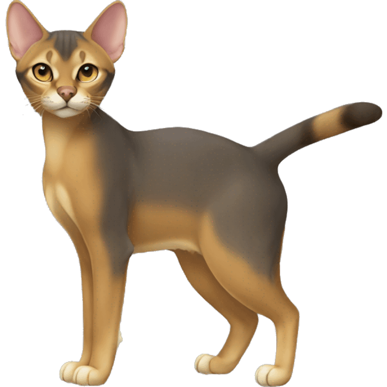 Chausie Cat Full Body emoji